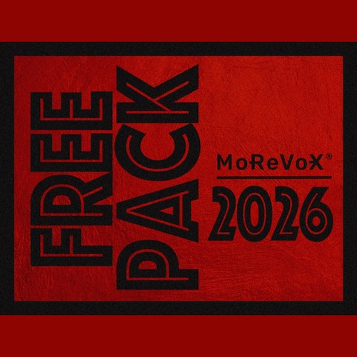 MoReVoX「Free Pack 2026」パックの合計サイズは4GB超！プロ品質のIR・ドラム・エフェクト・80年代サウンドまで全方位カバーする超実用的ライブラリ｜DTMプラグインセール