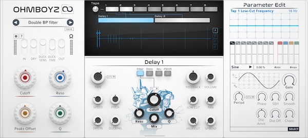 Ohmforce「Ohmboyz Infinity」複雑な音作りも直感操作で完結！アナログから実験的サウンドまで自在に操れるマルチFXディレイ｜DTMプラグインセール