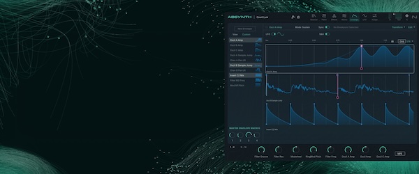 Native Instruments「Absynth 6」洗練されたインターフェース、新しいウェーブフォームエディター、ビジュアルブラウザでサウンドデザインをより高速かつ直感的にし、インテリジェントなプリセット生成で即座の創造性を刺激する次世代シンセサイザー