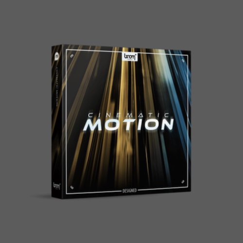 BOOM Library「CINEMATIC MOTION DESIGNED – FREE SOUNDS」たった1ファイルで複数の音を収録！繰り返し使っても自然に馴染む、管理も簡単な“現場向けの効果音集”｜DTMプラグインセール