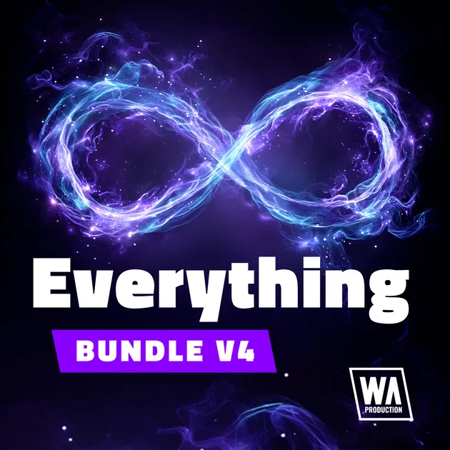 W. A. Production「Everything Bundle V4」50種類以上のプラグイン、100種のサンプルパックを収録！作曲、編曲、サウンドデザイン、ミキシング、マスタリングまで全工程を網羅した最強の音楽制作バンドル｜DTMプラグインセール