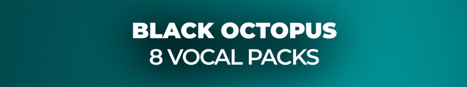 Black Octopus Sound「8 Vocal Packs」ポップスからダブステップ、アンビエントまで対応!8人のシンガーによる2,900以上の高品質ボーカル素材を収録したボーカルパック|DTMプラグインセール