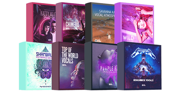 Black Octopus Sound「8 Vocal Packs」ポップスからダブステップ、アンビエントまで対応!8人のシンガーによる2,900以上の高品質ボーカル素材を収録したボーカルパック|DTMプラグインセール