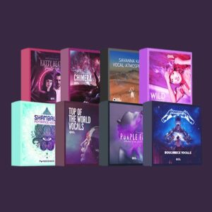 Black Octopus Sound「8 Vocal Packs」ポップスからダブステップ、アンビエントまで対応！8人のシンガーによる2,900以上の高品質ボーカル素材を収録したボーカルパック｜DTMプラグインセール