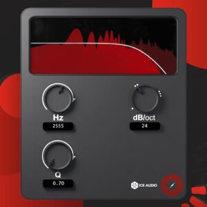 Ice Audio「ICE FILTER」3つのノブだけでプロ並みのフィルター効果が実現！初心者でもすぐ使える、無料で直感操作のハイカットプラグイン｜DTMプラグインセール