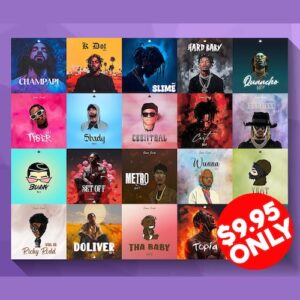 Smemo Sounds「20in1 Mega Bundle Deal Vol. 9」TrapやDrillのビートを量産したい人必見！100キット・10GB超えの高品質素材が詰まった万能サウンドバンドル｜DTMプラグインセール