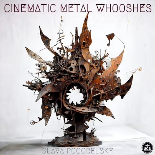 Slava Pogorelsky「Cinematic Metal Whooshes」鋭く重厚な金属系ウーシュ音で作品の世界観を圧倒的に強化する、唯一無二の金属系サウンドエフェクト集｜DTMプラグインセール