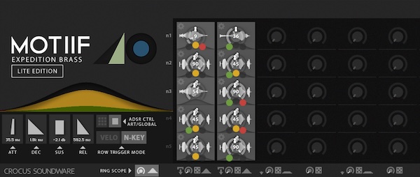 Crocus Soundware「MOTIIF: Expedition Brass LITE EDITION」を徹底解説 トランペット・トロンボーン・ユーフォニアムのリアルな響きをDAWにそのまま!Kontakt用の無料金管音源|DTMプラグインセール