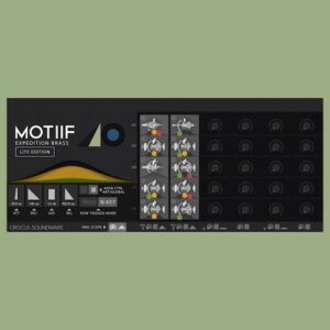 Crocus Soundware「MOTIIF: Expedition Brass LITE EDITION」を徹底解説 トランペット・トロンボーン・ユーフォニアムのリアルな響きをDAWにそのまま！Kontakt用の無料金管音源｜DTMプラグインセール