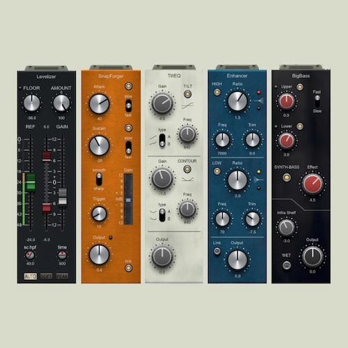 PSP Audioware「PSP InfiniStrip Earth Edition」ライブモニタリング、ライブブロードキャスト制作、トラッキング時にレイテンシーを心配することなく、素晴らしいサウンドと簡単な構成を実現！無限に構成可能なゼロレイテンシー・チャンネルストリップ｜DTMプラグインセール