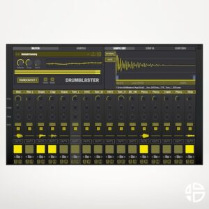 Audio Blast「Drum Blaster」16チャンネルストリップ、11の統合FXプロセッサー、4000以上のドラムサンプルの膨大なライブラリー！現代プロデューサーのための究極のビートジェネレーター&サンプラー｜DTMプラグインセール