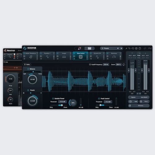 iZotope「Mix & Master Bundle Standard」AIアシスタントで誰でも簡単にプロ級の音に仕上がる！Neutron 5でミックスの土台を整え、Ozone 12で音圧とクオリティを一気に上げる、ミックス・マスタリングの最強タッグ｜DTMプラグインセール