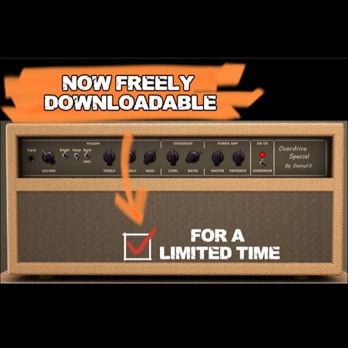 DamyFX「Mr Dumbly」プロギタリストが愛した“幻のアンプ”のトーンが自宅で手に入る！伝説のDumble Overdrive Specialを忠実に再現したVST3プラグイン｜DTMプラグインセール
