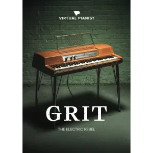 UJAM「Virtual Pianist GRIT」Wurlitzer 120が生み出す、荒々しく、大音量で、磨かれていない完璧なサウンド！ギターライクなリファーからドリーミーなインディー・コードベッドまで、望むサウンドのダイヤルインがかつてないほど簡単なエレピ音源｜DTMプラグインセール