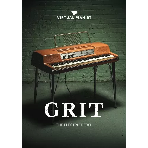 UJAM「Virtual Pianist GRIT」Wurlitzer 120が生み出す、荒々しく、大音量で、磨かれていない完璧なサウンド！ギターライクなリファーからドリーミーなインディー・コードベッドまで、望むサウンドのダイヤルインがかつてないほど簡単なエレピ音源｜DTMプラグインセール
