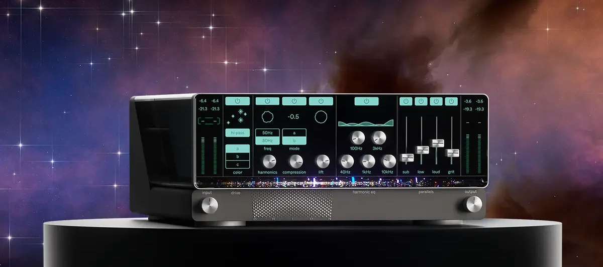 Cradle「Orion」スマホのスピーカーからスタジアムのPAまで、すべてのキックとスネアを際立たせるドラムミックスを形成する豊富なツールを搭載!ダイナミックで、ラウドで、インパクトのあるミックスを実現するドラム専用プラグイン|DTMプラグインセール