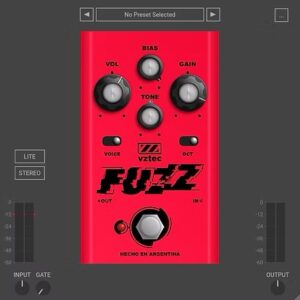VZtec「Fuzz Plugin」ギターの音作りが変わる！アナログペダルのリアルな歪みを自宅のDAW環境で完全再現する高品質プラグイン｜DTMプラグインセール