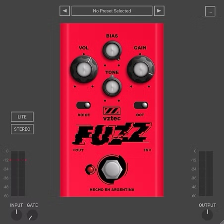 VZtec「Fuzz Plugin」ギターの音作りが変わる！アナログペダルのリアルな歪みを自宅のDAW環境で完全再現する高品質プラグイン｜DTMプラグインセール