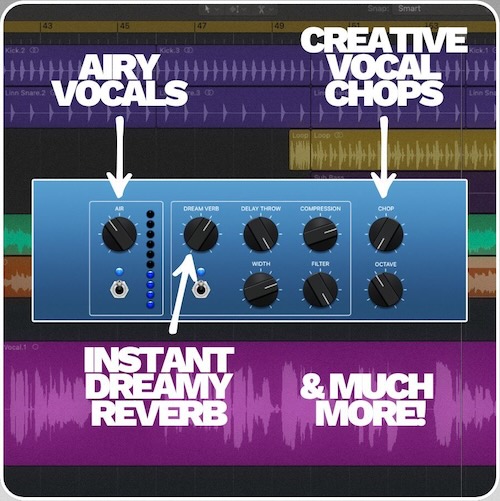 Guy Britton「Dream Pop Vocal Rack」幻想的で浮遊感のあるボーカルが誰でも再現できる!Logic Proユーザーに贈る、理想のドリームポップ・ボーカルが一瞬で完成する驚きのサウンド処理術|DTMプラグインセール