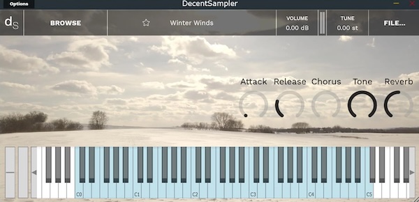 Necatuss「Winter Winds」風の音をそのまま音楽に！実際に吹き込む“家の風の音”を録音・加工して作られた、幻想的でシネマティックなパッド音源｜DTMプラグインセール