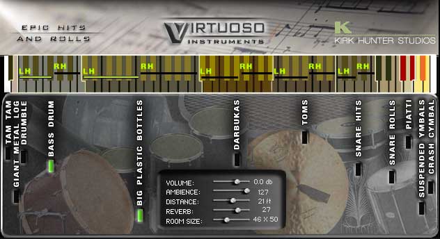 Kirk Hunter Studios「Virtuoso Ensembles」弦・管・打・クワイアまで網羅！初心者からプロまで使える直感操作の本格オーケストラ音源ライブラリ｜DTMプラグインセール