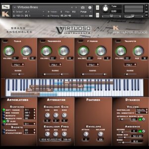 Kirk Hunter Studios「Virtuoso Ensembles」弦・管・打・クワイアまで網羅！初心者からプロまで使える直感操作の本格オーケストラ音源ライブラリ｜DTMプラグインセール