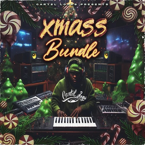 Cartel Loops「Xmass Bundle」7,000以上のWAVループ・1,200MIDI・1,000One-Shot収録！Trap・HipHop・Drill制作を加速させる破格バンドル｜DTMプラグインセール