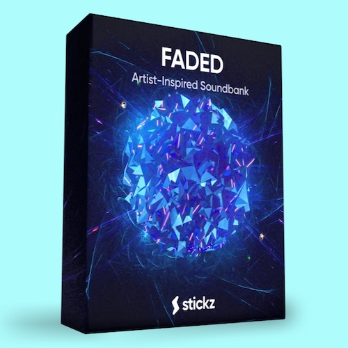 Stickz「FADED」Alan Walkerのようなエモーショナルなサウンドが誰でも作れる！270以上の高品質サンプルと40のSylenth1プリセットを収録した無料サンプルパック｜DTMプラグインセール
