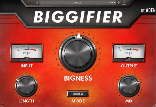 W. A. Production「Biggifier by Aden」一度使えば手放せなくなる“音の太さ・広がり・パンチ”を手軽に得られ！キックもボーカルも一瞬で太く迫力あるサウンドに変えるプラグイン｜DTMプラグインセール
