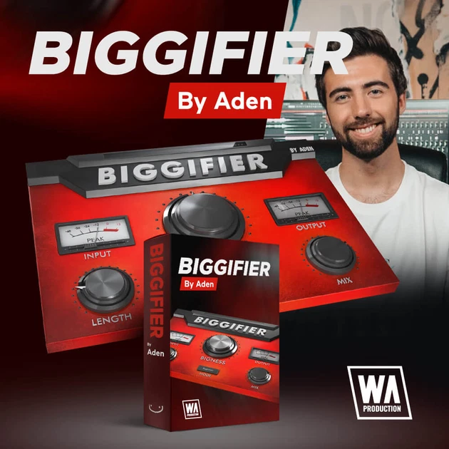 W. A. Production「Biggifier by Aden」一度使えば手放せなくなる“音の太さ・広がり・パンチ”を手軽に得られ！キックもボーカルも一瞬で太く迫力あるサウンドに変えるプラグイン｜DTMプラグインセール