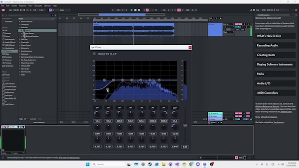 ezuhazar「QuasarEQ」C++とJUCEで作られた完全無料のEQプラグイン！音声処理やプラグイン開発を学びたい人にも最適｜DTMプラグインセール