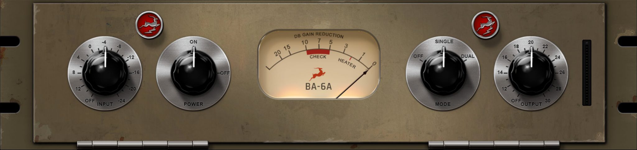 Antelope Audio「BA-6A」最も攻撃的でピークする楽器をパンチを失うことなく制御し、ドラム、ボーカル、ギターを太くする！ヴィンテージの太さと現代の制御性を融合したコンプレッサー｜DTMプラグインセール