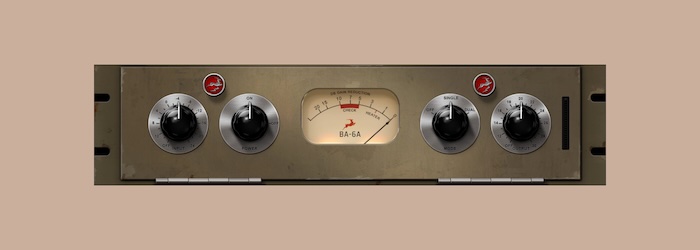Antelope Audio「BA-6A」最も攻撃的でピークする楽器をパンチを失うことなく制御し、ドラム、ボーカル、ギターを太くする！ヴィンテージの太さと現代の制御性を融合したコンプレッサー｜DTMプラグインセール