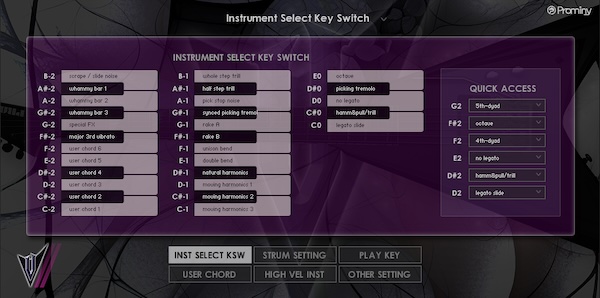 Prominy「V-Metal 2」EMG搭載のESP Alexi Blackyから捉えた47,000以上のサンプルと22GBの生々しいソニック・ディテールで、妥協のないリアリズムと表現力豊かなパワーを提供するメタルギター音源｜DTMプラグインセール