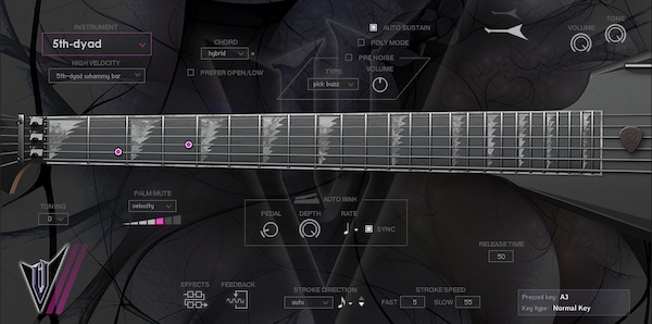 Prominy「V-Metal 2」EMG搭載のESP Alexi Blackyから捉えた47,000以上のサンプルと22GBの生々しいソニック・ディテールで、妥協のないリアリズムと表現力豊かなパワーを提供するメタルギター音源｜DTMプラグインセール