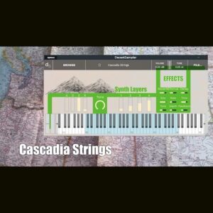 Necatuss「Cascadia Strings」松の香りや風景から生まれた“感覚の音”！直感で作れる空気感重視のストリングス音源｜DTMプラグインセール