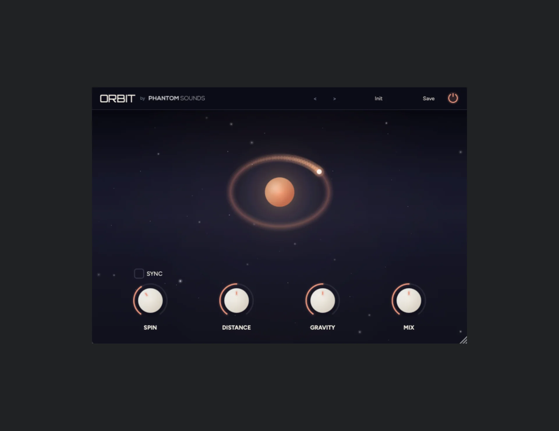 Phantom Sounds「Orbit - Spatial Reverb Plugin」モーション付き空間エフェクト!音が回転しながら空間を巡る、立体的で没入感のあるリバーブ|DTMプラグインセール
