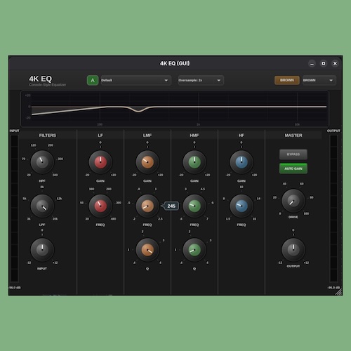 Luna Co. Audio「4K-EQ」SSL 4000コンソールの音をLinuxで再現する本格EQプラグイン｜DTMプラグインセール