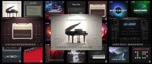 Tracktion「Attracktive」100種類の高品質サウンドが完全無料で使える！初心者から上級者まで音楽制作に役立つサンプルプレイヤー｜DTMプラグインセール