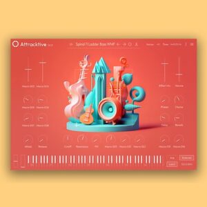 Tracktion「Attracktive」100種類の高品質サウンドが完全無料で使える！初心者から上級者まで音楽制作に役立つサンプルプレイヤー｜DTMプラグインセール