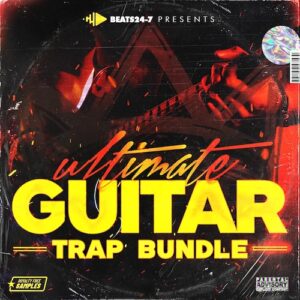 Beats24-7「8 in 1 Ultimate Guitar Trap Bundle」ギター×トラップで次世代ビートを作るならこれ！全30キット＆24ギターサンプル収録、アコースティックからラテン調まで幅広く収録した8パック入りのギターサンプルバンドル｜DTMプラグインセール