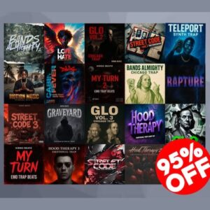 Kiddo Beatz「20 Packs In 1 Trap Bundle」トラップ制作に必要な全てがここに！1,400以上のステムと828の高音質ループで無限のアイデアが生まれる、20種類の音源パックを1つに凝縮した究極バンドル｜DTMプラグインセール