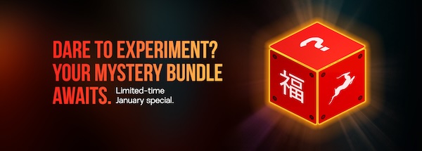 Antelope Audio「Antelope Audio Mystery Bundle」全76種からランダムで選ばれる！最大20個、3000ドル相当の高品質プラグインが手に入る音の福袋｜DTMプラグインセール