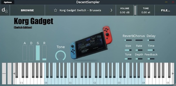 Necatuss「Korg Gadget Switch Edition」Nintendo Switchがここまで進化していた！ゲーム機なのに本格的な音楽制作が可能になる無料VST音源｜DTMプラグインセール