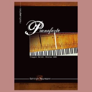 Realsamples「Pianoforte Beurmann Edition」クラシックから映像音楽、ローファイまで活用できる歴史的サウンド！1848年製フォルテピアノを徹底再現した唯一無二の音源｜DTMプラグインセール