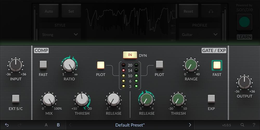 Solid State Logic「SSL autoDYN」SSL 4000 Eコンソールのチャンネルストリップ・コンプレッサー/リミッター&ゲート/エキスパンダーをモデルに、sonibleの業界をリードするAIアシスト・オーディオ解析を融合したダイナミクス処理プラグイン｜DTMプラグインセール