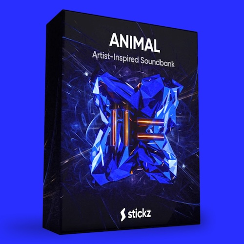Stickz「ANIMAL」EDM制作を一瞬で進化させる！感情的なメロディと攻撃的なドロップを両立した、300種類以上のサンプル＆Sylenth1プリセット収録サウンドパック｜DTMプラグインセール
