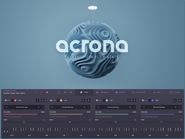 Lex Carter「Acrona」Soundbox専用に設計された21種類の高品質プリセット！アナログシンセの温かさと個性を極限まで引き出した無料音源｜DTMプラグインセール