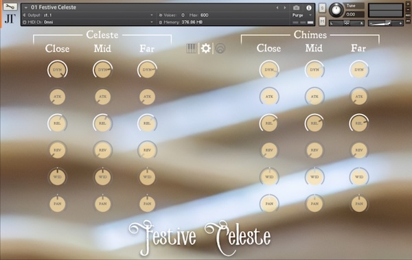 Justin Trieger「Festive Celeste」冬の透明感をそのまま音にしたようなサンプル音源！5.5オクターブのチェレスタとチャイムを全鍵収録した無料ライブラリ｜DTMプラグインセール