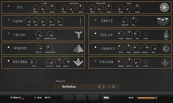 BeatSkillz「Papyrus Keys」Enigma、Enya等の80年代&90年代ニューエイジ・アーティストにインスパイアされたサウンド・コレクションを搭載したバーチャル楽器!豊潤なパッド、自然音、リード・フルート、オーケストラル&ワールド・エレメントを一つの楽器に集約したインスピレーション・マシン